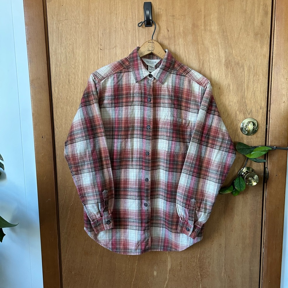 Plaid Button-Up Shirt - Picture 2 of 7